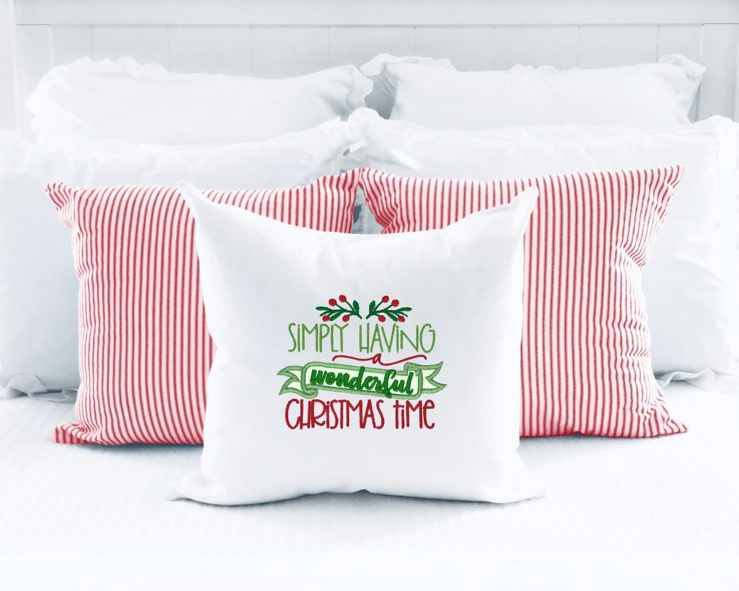 Christmas Lyrics 3 | Machine Embroidery Designs by JuJu