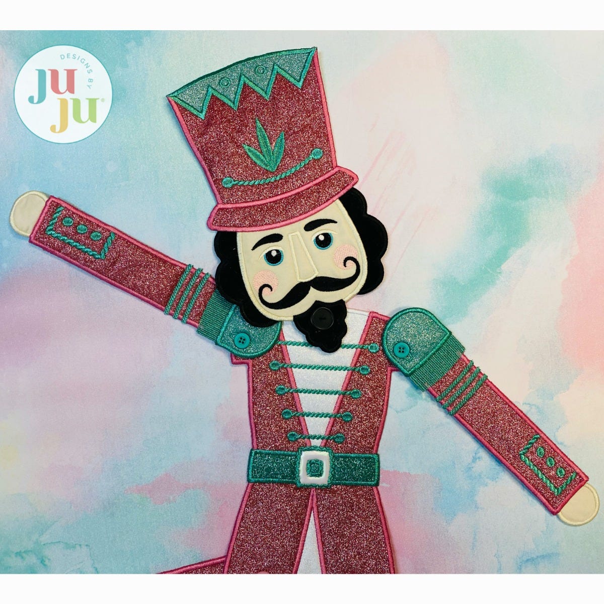 In the Hoop Nutcracker Wall Hanging Decoration