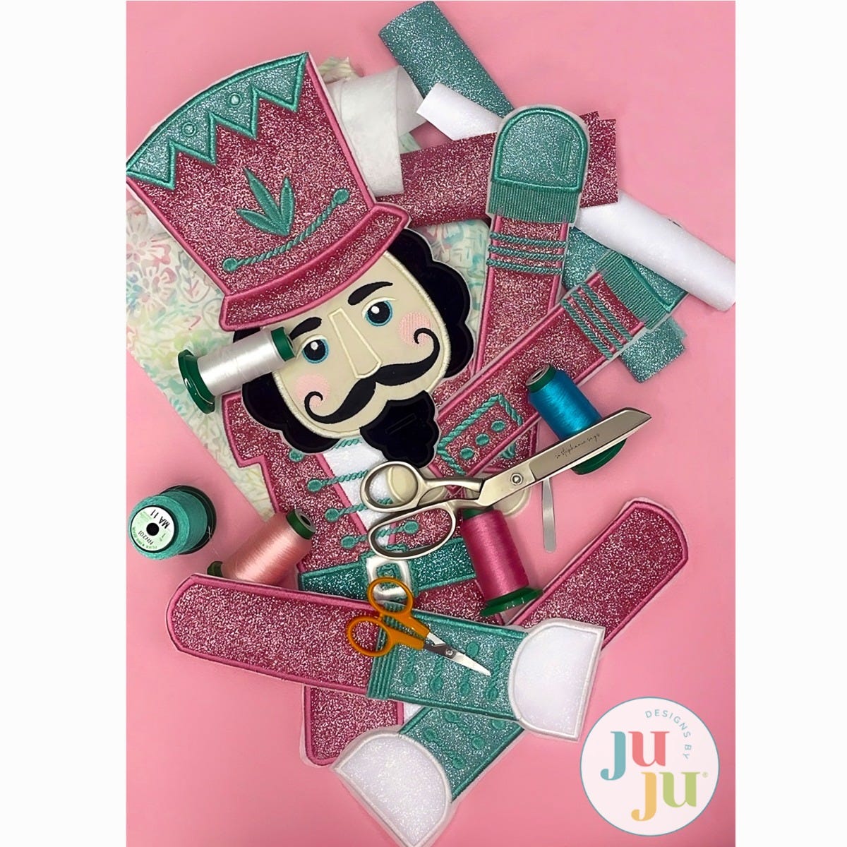 In the Hoop Nutcracker Wall Hanging Decoration