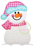 Snowman Applique | Machine Embroidery Designs by JuJu