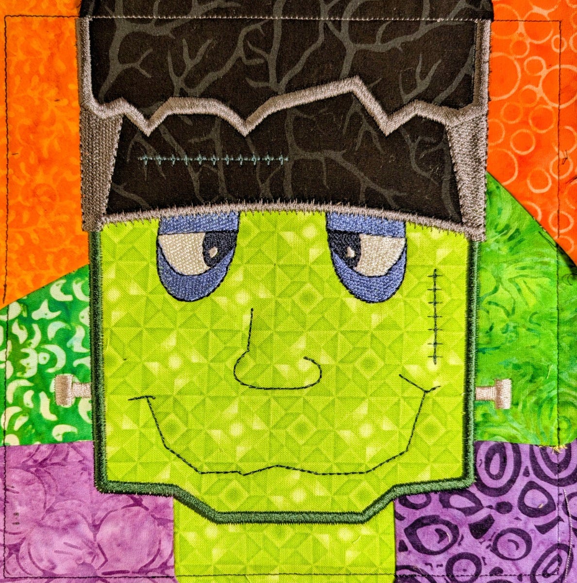In The Hoop Spooky Crazy Patch Blocks Project Set 3