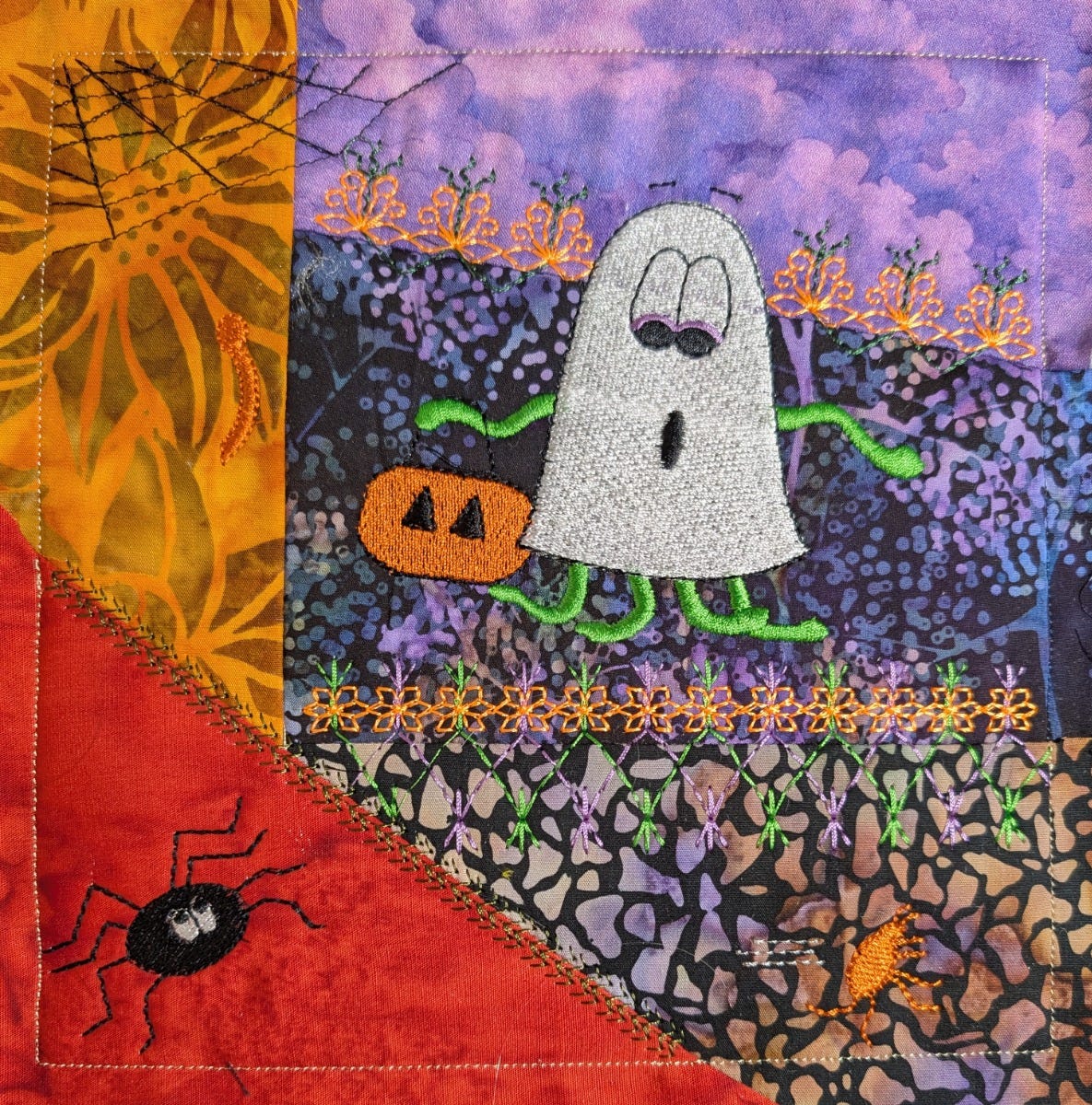 In The Hoop Spooky Crazy Patch Blocks Project Set 3
