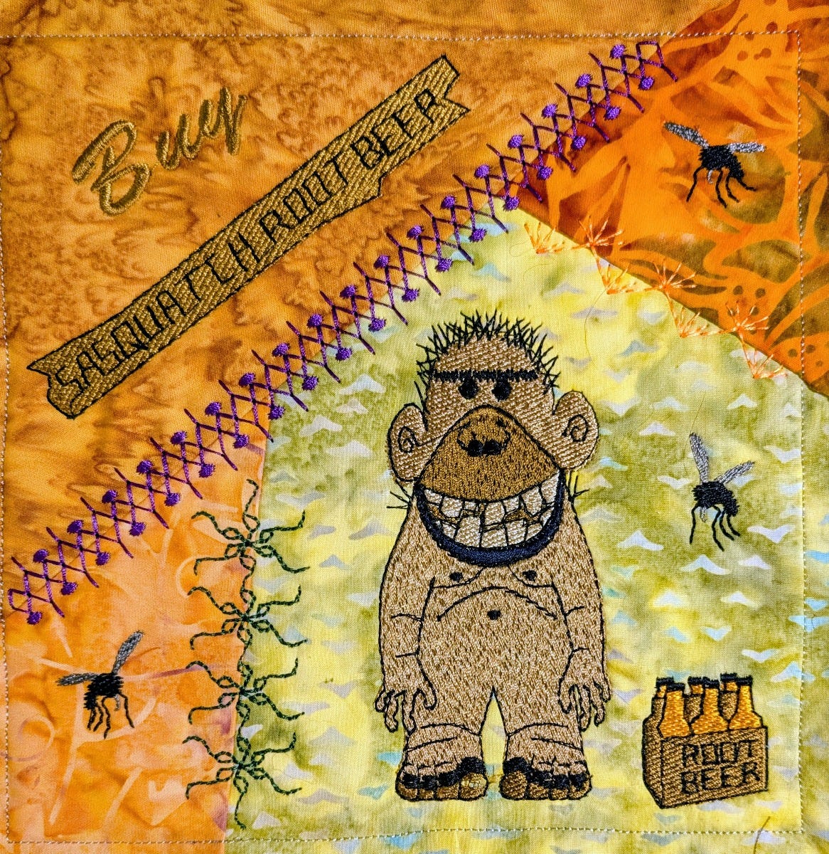 In The Hoop Spooky Crazy Patch Blocks Project Set 2