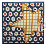 Star Box Applique | Machine Embroidery Designs by JuJu