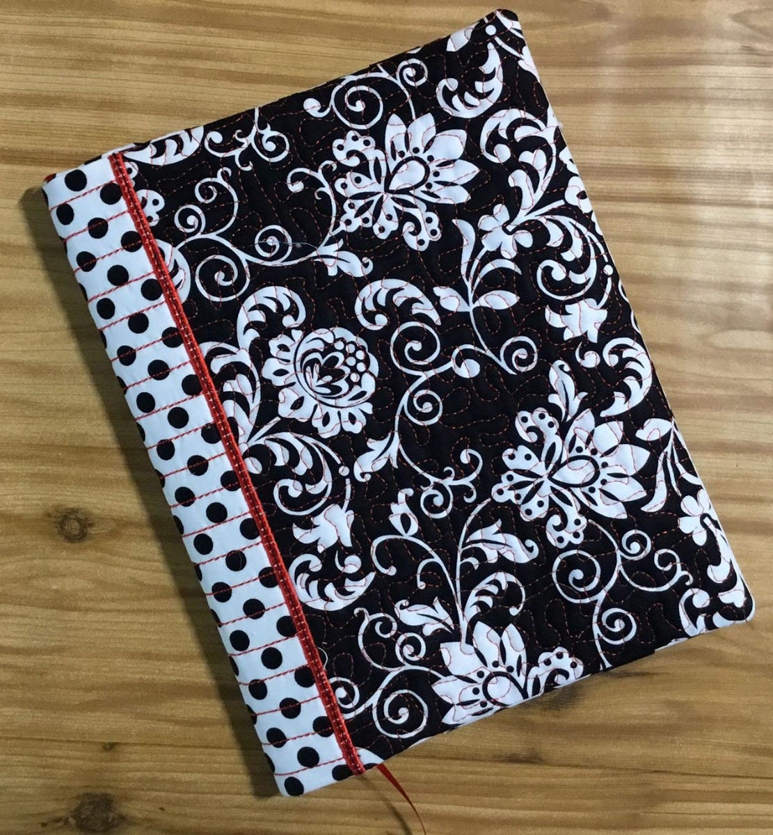 Quilted Standard Composition Notebook Covers Set 2 | Machine Embroidery Designs by JuJu