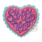 Sweetheart Applique | Machine Embroidery Designs by JuJu