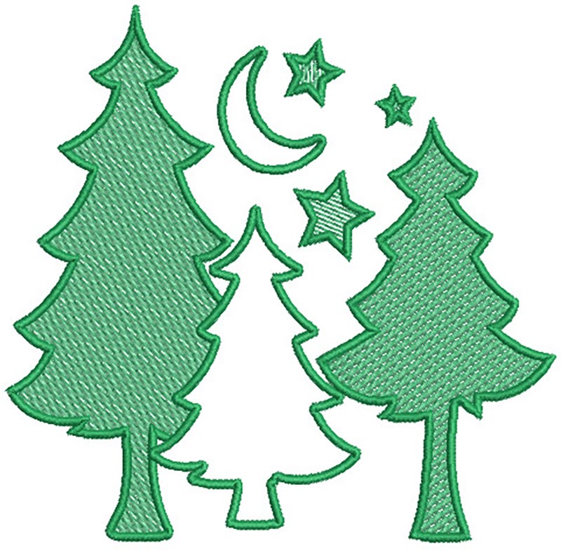 Sweet Nature Sketch 2 Machine Embroidery Designs by JuJu