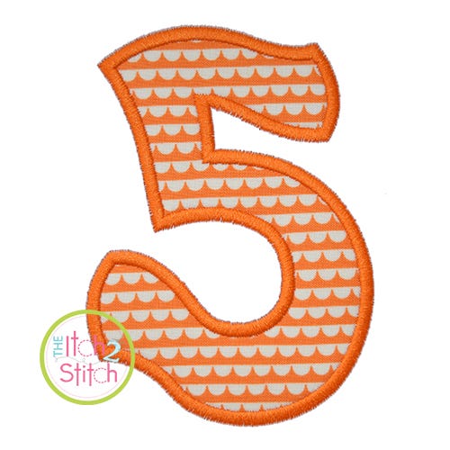 Tally Numbers Set Applique | Machine Embroidery Designs by JuJu