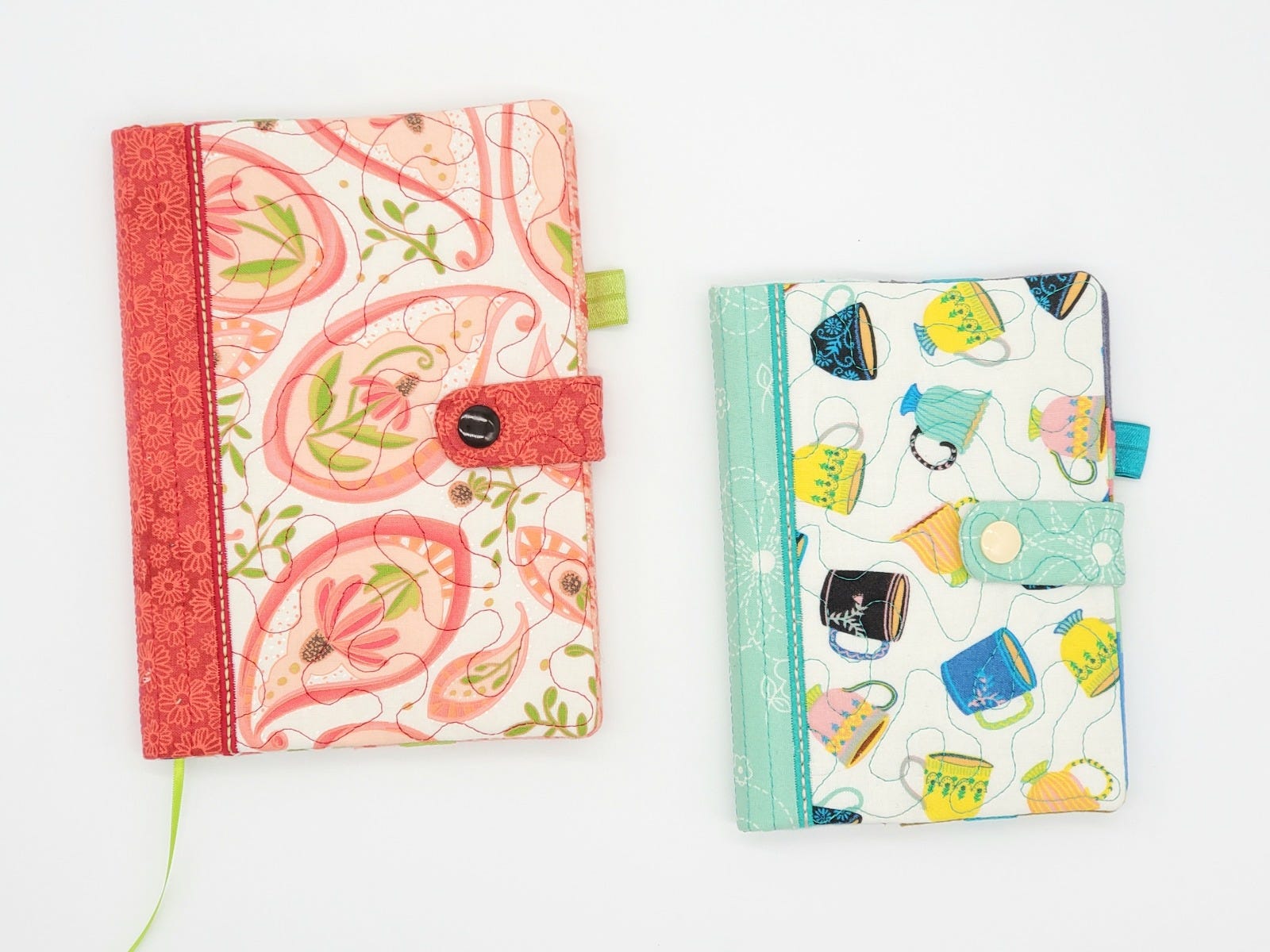 ITH Snap Tab Small Notebook Cover Set 1 | Machine Embroidery Designs by JuJu