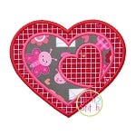 Triple Heart Applique | Machine Embroidery Designs by JuJu