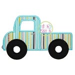 Truck Applique | Machine Embroidery Designs by JuJu