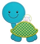 Turtle Boy 2 Applique | Machine Embroidery Designs by JuJu