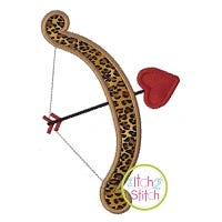 Valentine Bow and Arrow Applique | Machine Embroidery Designs by JuJu