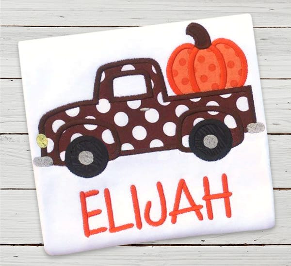 Vintage Truck Pumpkin