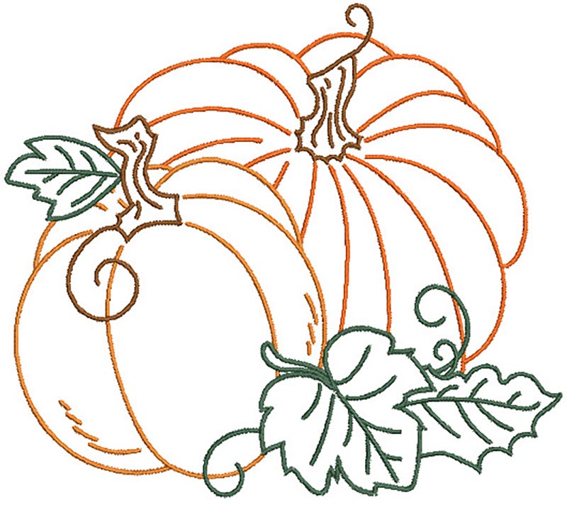 Vintage Produce Machine Embroidery Designs by JuJu