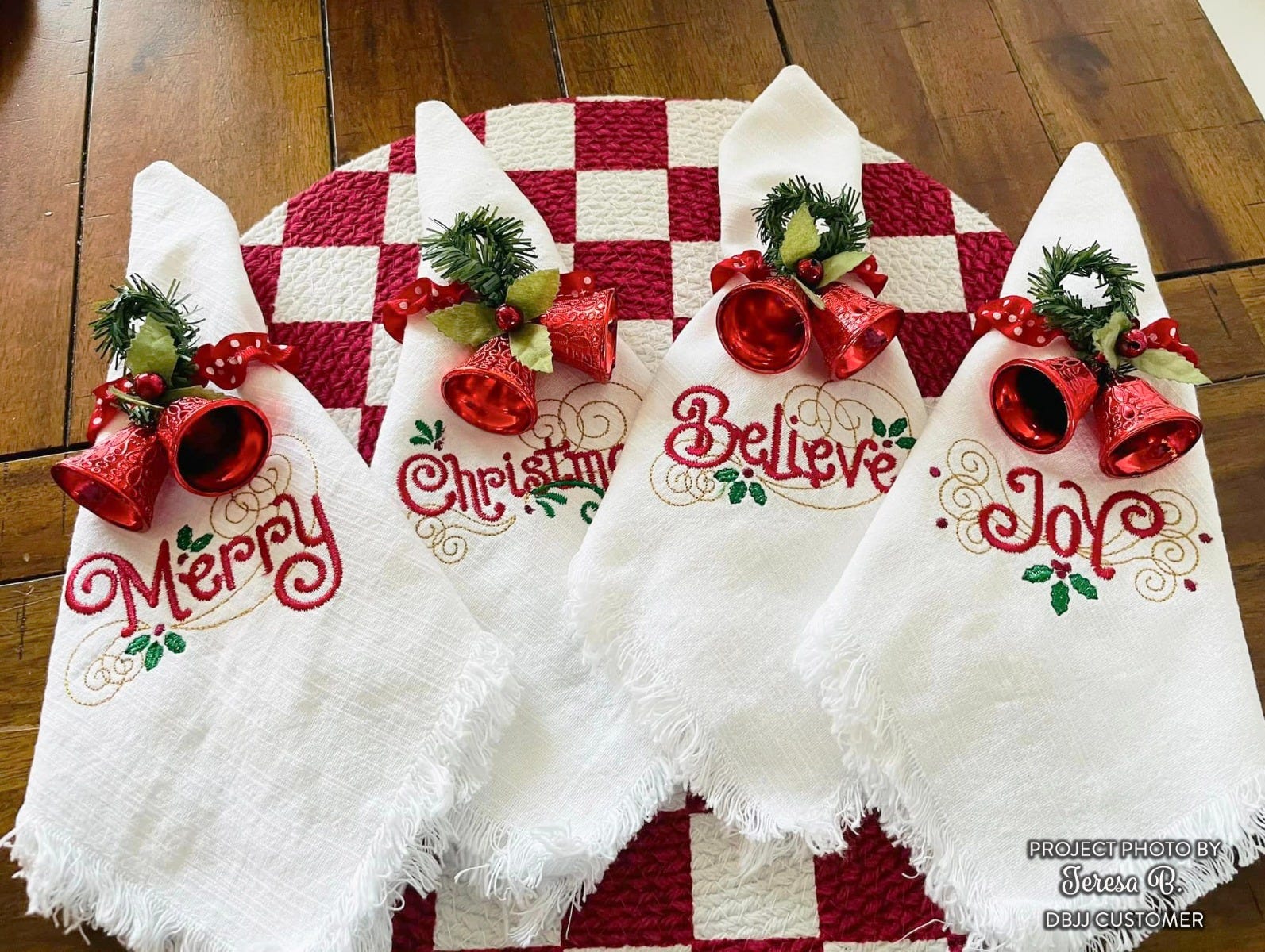 Swirly Christmas Blessings