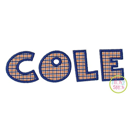 Wacky Applique Font | Machine Embroidery Designs by JuJu