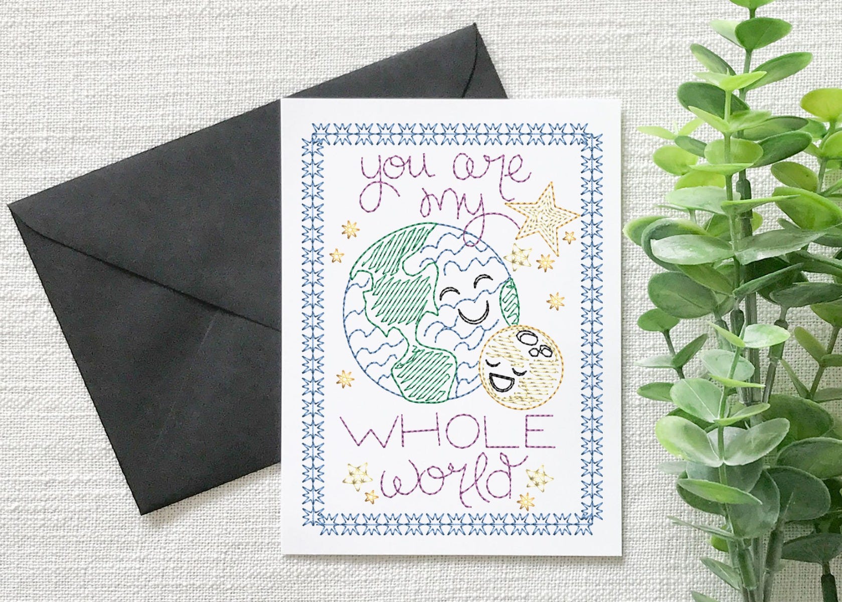 Love Greeting Cards 5 | Machine Embroidery Designs by JuJu
