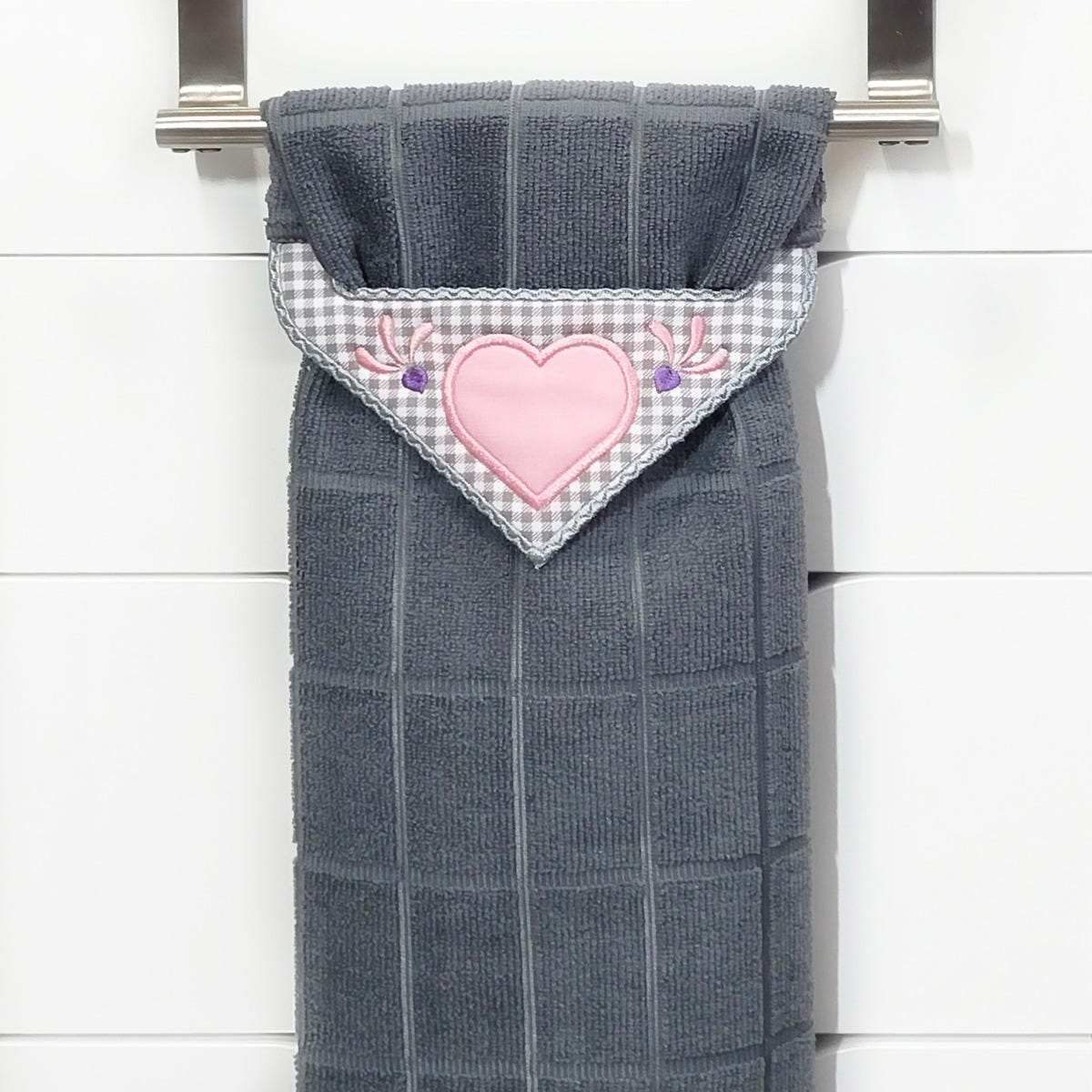 Wrap Around Towel Hangers 2 | Machine Embroidery Designs by JuJu