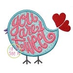You Are Tweet Applique | Machine Embroidery Designs by JuJu