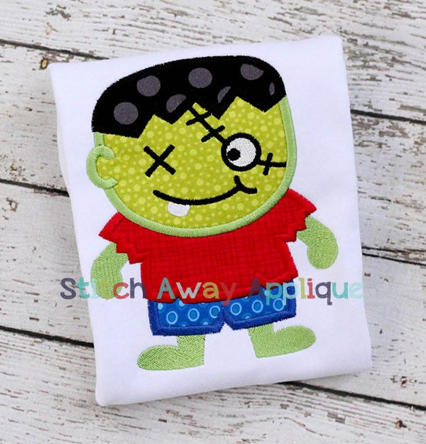 Zombie Boy | Machine Embroidery Designs by JuJu