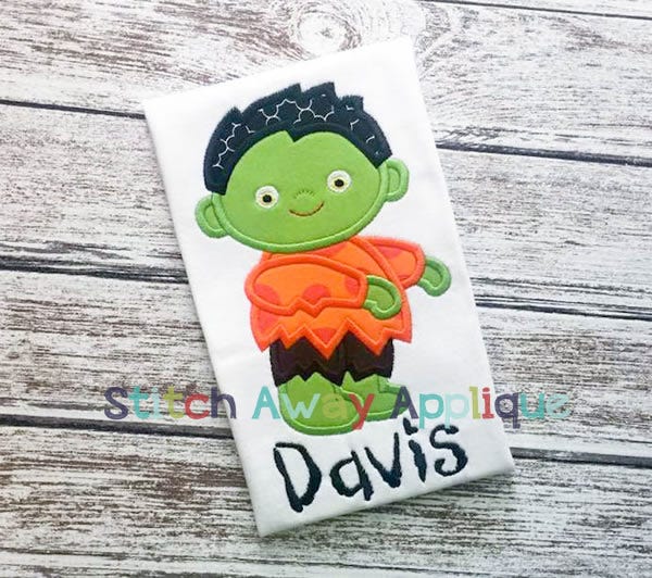 Zombie Boy 2 | Machine Embroidery Designs by JuJu