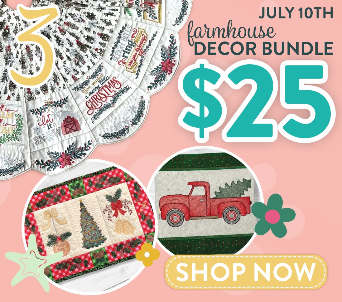 July 10th. Farmhouse Decor Bundle. $25. Shop Now