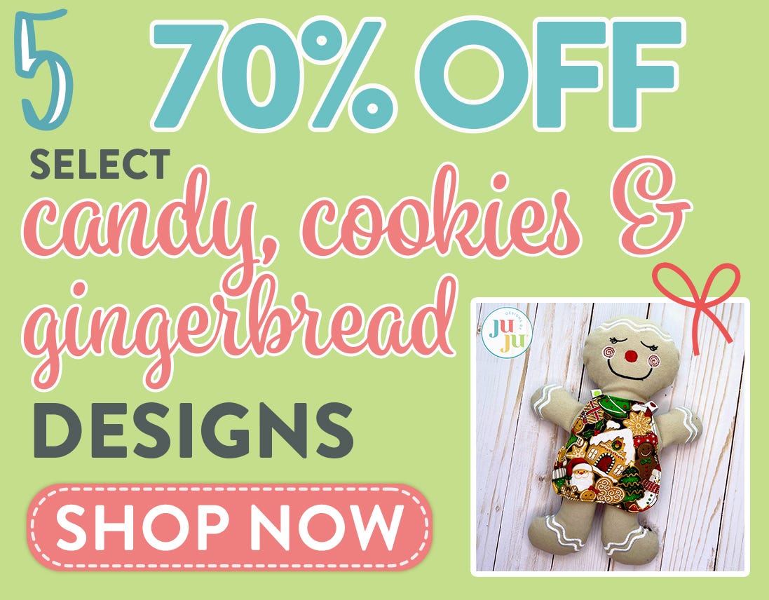 70% Off Select Candy, Cookies & Gingerbread Designs. Shop Now