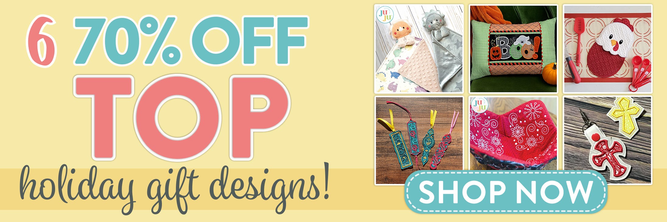 70% Off Top Holiday Gift Designs! Shop Now