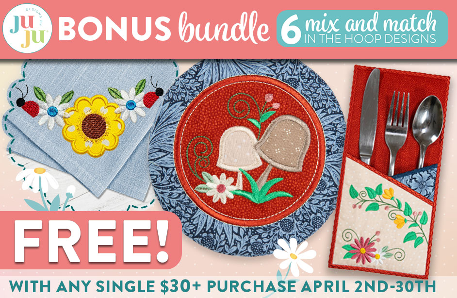 Designs by JuJu Bonus Bundle
