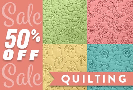 50% OFF Quilting