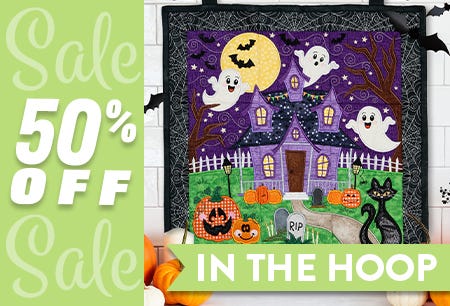 50% OFF In The Hoop