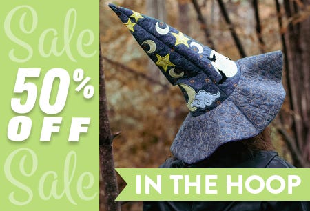 50% OFF In The Hoop