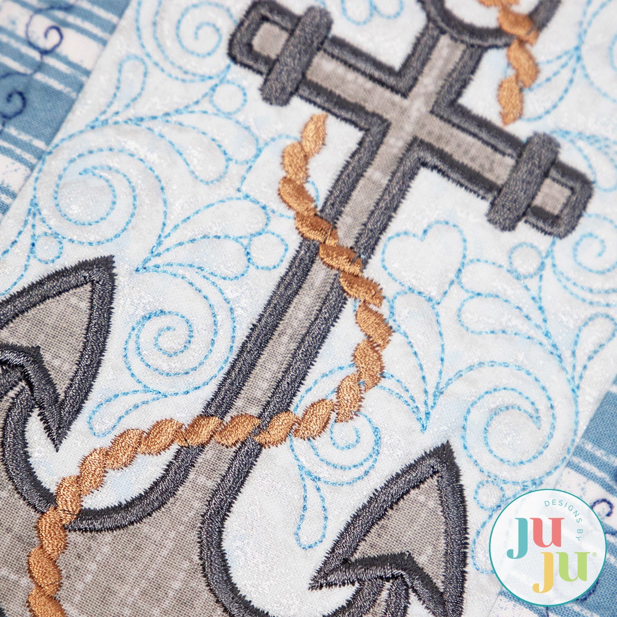 In The Hoop Coastal Wall Hanging Project