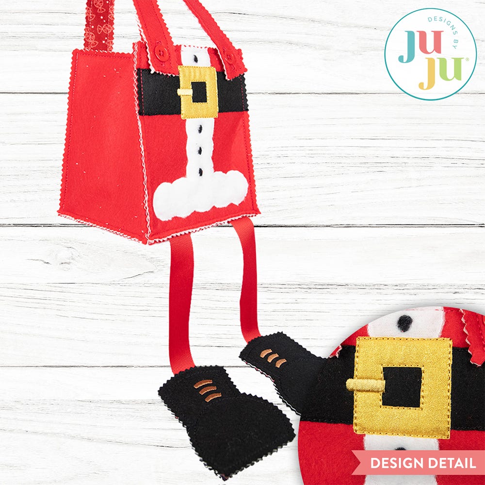 In The Hoop Christmas Santa Basket Project