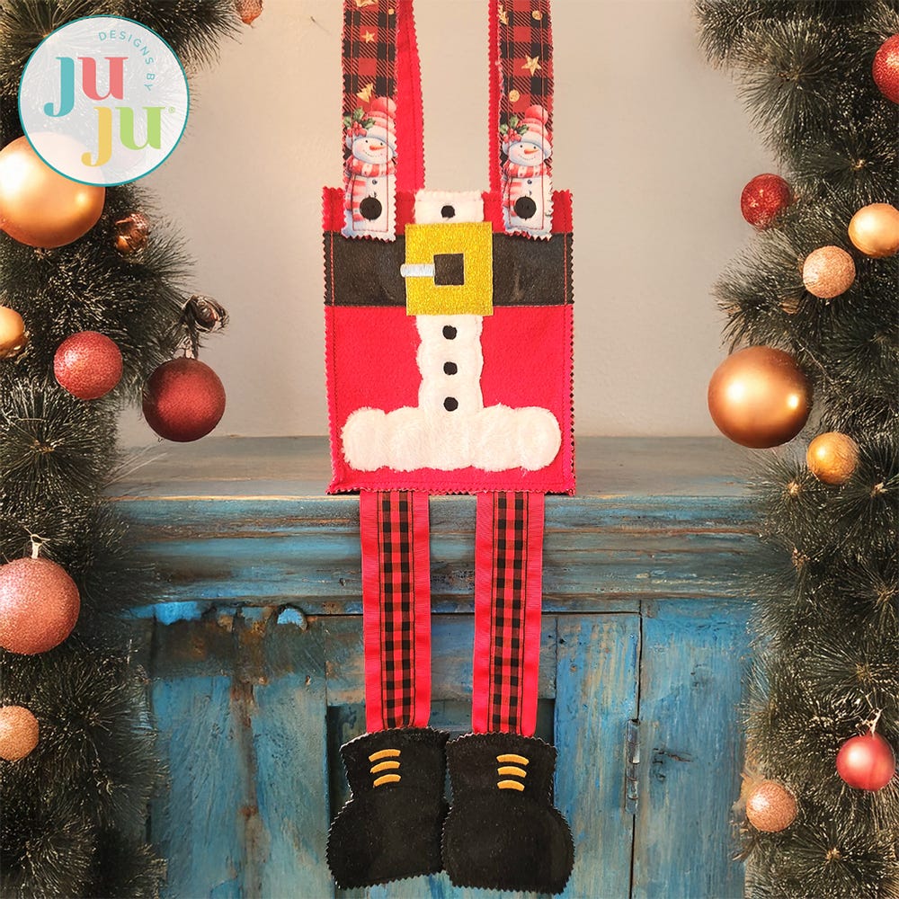 In The Hoop Christmas Santa Basket Project