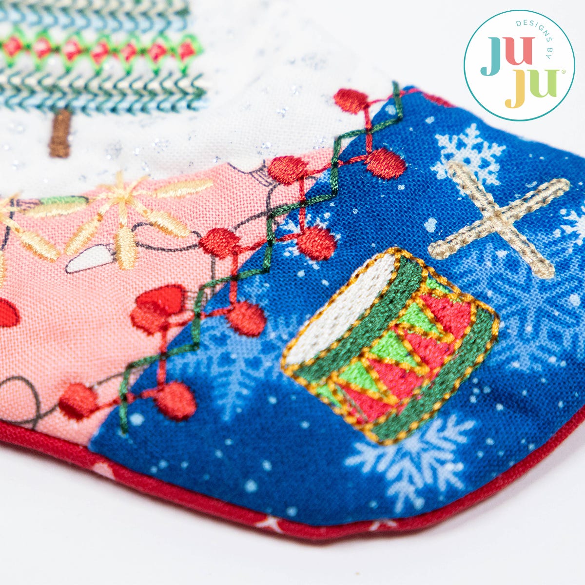 In The Hoop Crazy Patch Stockings Project Set 2