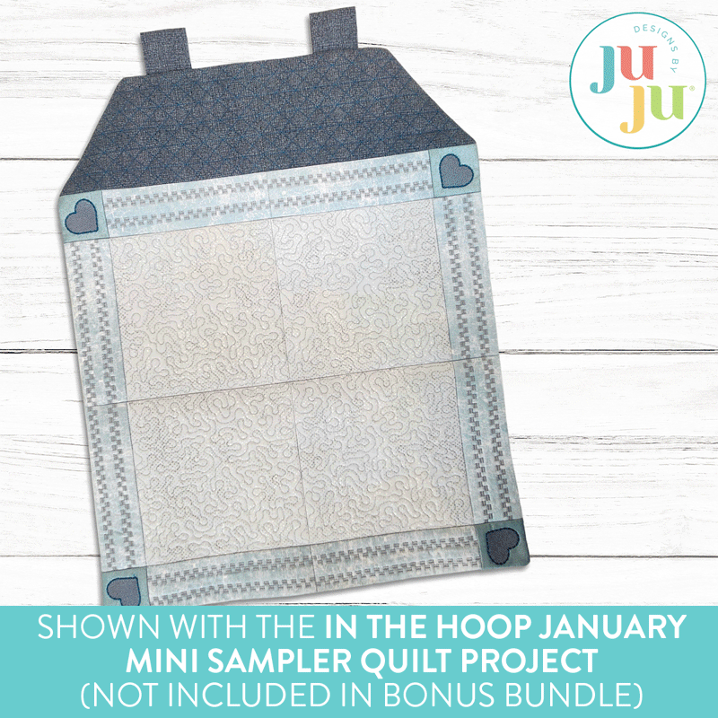 In The Hoop Turkey Mini Quilt Project