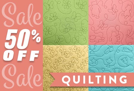 50% OFF Quilting