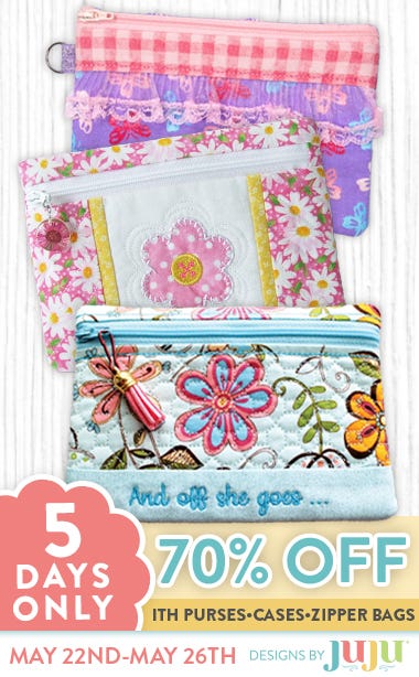 5 Days Only. 70% Off ITH Purses, Cases, Zipper Bags. May 22nd - May 26th