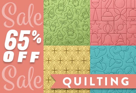 65% OFF Quilting