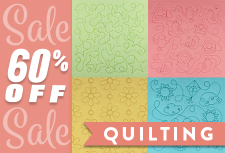 60% off Quilting