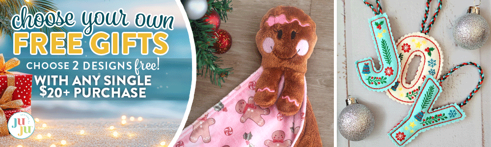 Choose Your Free Gift - Choose 3 Designs FREE when you spend $30+