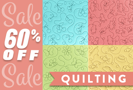 60% off Quilting