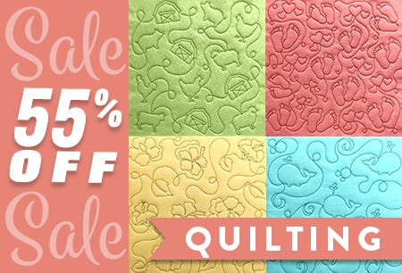 50% OFF Quilting