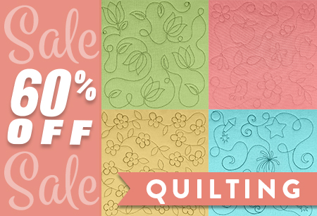 50% off Quilting