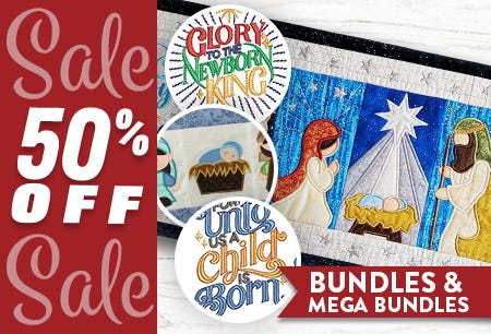 50% OFF BUNDLES & MEGA BUNDLES