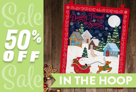 50% OFF In The Hoop