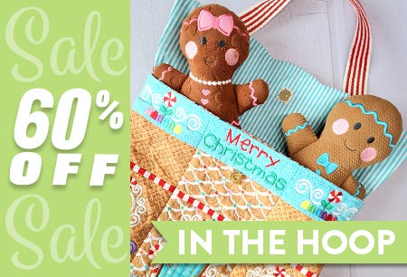 60% OFF In The Hoop