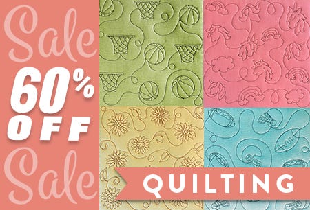 60% OFF Quilting